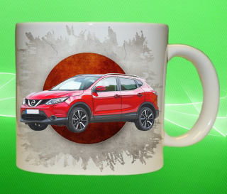 hrnek s Nissan Qashqai