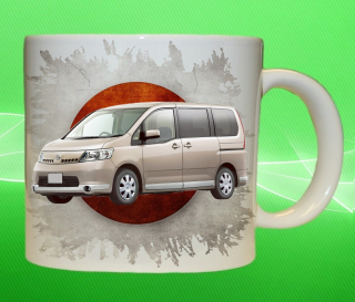 hrnek s Nissan Serena