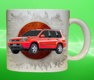 hrnek s Nissan X-Trail 