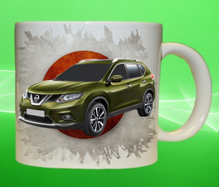 hrnek s Nissan X-Trail  II