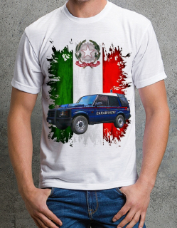 tričko policie Itálie III.