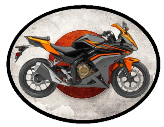 nášivka HONDA CBR 500R