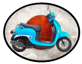 nášivka HONDA Giorno