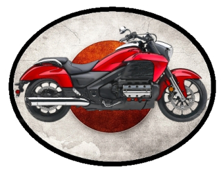 nášivka HONDA Gold Wing Valkyrie 