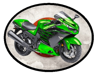 nášivka Kawasaki Ninja Zx 14r