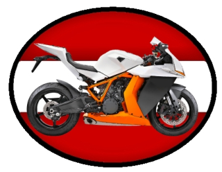 nášivka KTM 1190 RC8R3