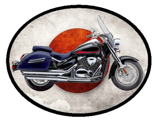 nášivka Suzuki Boulevard C90T