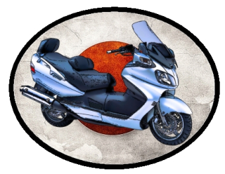 nášivka Suzuki Burgman 650