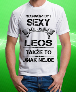 tričko se jménem LEOŠ XL