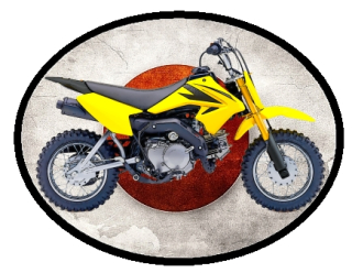 nášivka Suzuki DR-Z70