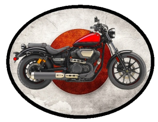 nášivka YAMAHA Bolt R-Spec RED
