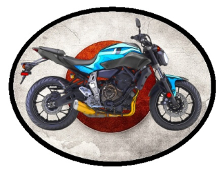 nášivka YAMAHA FZ-07 ABS II