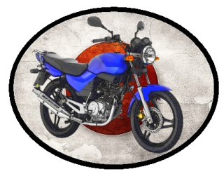 nášivka Yamaha YBR 125