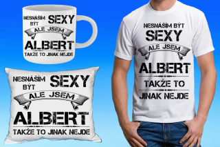 dárkový set se jménem ALBERT