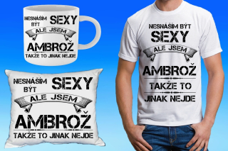 AMBROŽ dárkový set se jménem 