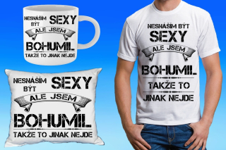BOHUMIL dárkový set se jménem 