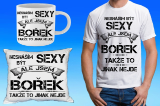BOŘEK dárkový set se jménem 122