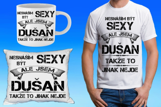 DUŠAN dárkový set se jménem M