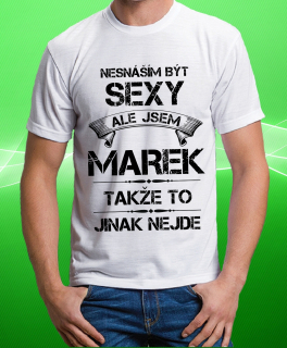 tričko se jménem MAREK XL