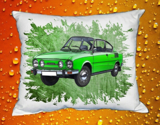 Polštář s Českým autem 005