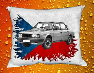 Polštář s Českým autem 009