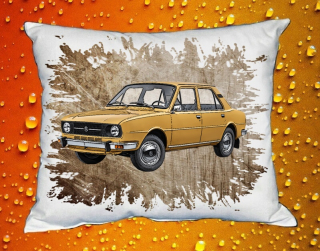 Polštář s Českým autem 012