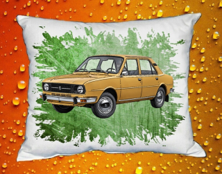 Polštář s Českým autem 013