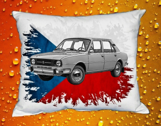 Polštář s Českým autem 017