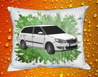 Polštář s Českým autem 034