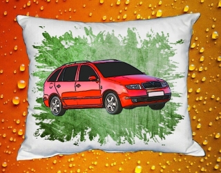 Polštář s Českým autem 037