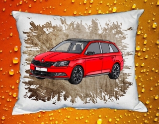 Polštář s Českým autem 041