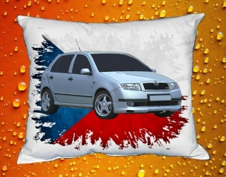 Polštář s Českým autem 043