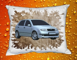 Polštář s Českým autem 044