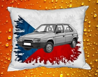Polštář s Českým autem 054