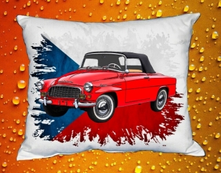 Polštář s Českým autem 057