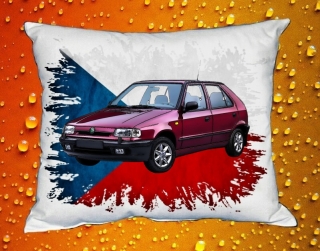 Polštář s Českým autem 060