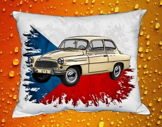 Polštář s Českým autem 069