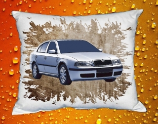 Polštář s Českým autem 070