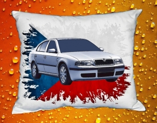 Polštář s Českým autem 072