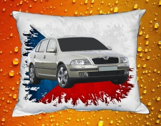 Polštář s Českým autem 075