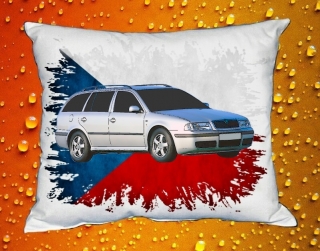 Polštář s Českým autem 084