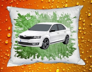 Polštář s Českým autem 107