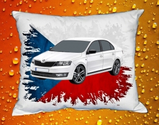 Polštář s Českým autem 108