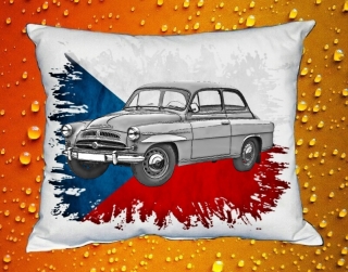 Polštář s Českým autem 120