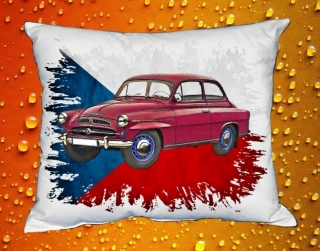 Polštář s Českým autem 126