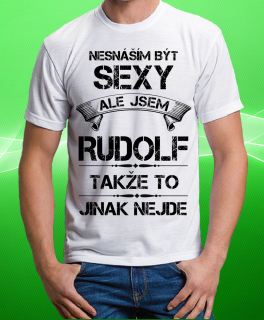 tričko se jménem RUDOLF