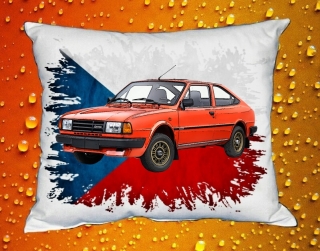 Polštář s Českým autem 150