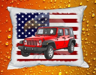 Polštář Jeep Wrangler long 
