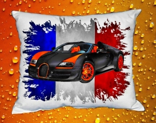 Polštář Bugatti Veyron 