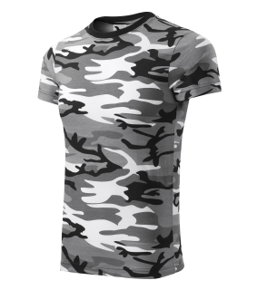 Maskáčové tričko  camouflage gray 122